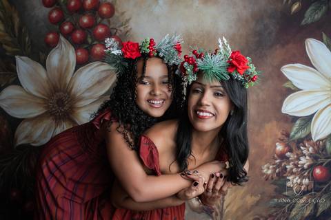  Natal e a Importância do Tempo - Modelo Júlia e Gisele.'