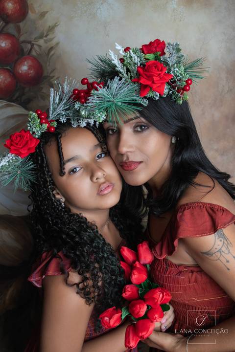  Natal e a Importância do Tempo - Modelo Júlia e Gisele.'
