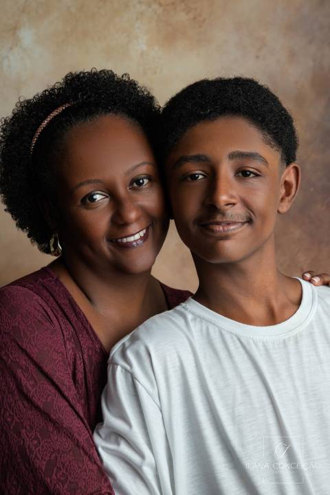  Natal e a Importância do Tempo - Modelos (Mãe e filho) Laísa e  Brunno. '