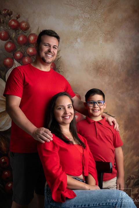 Natal é família, e cada registro é uma lembrança para sempre.'