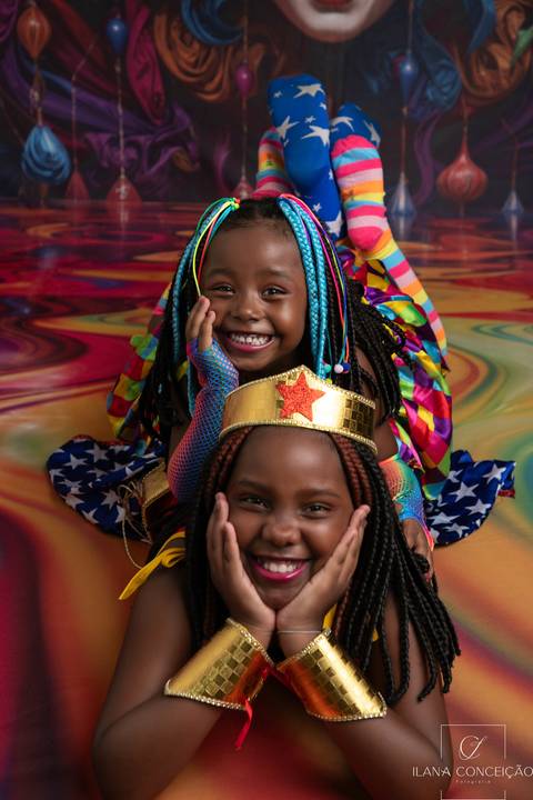 Ensaio temático de Carnaval no bairro de Campo Grande - RJ'