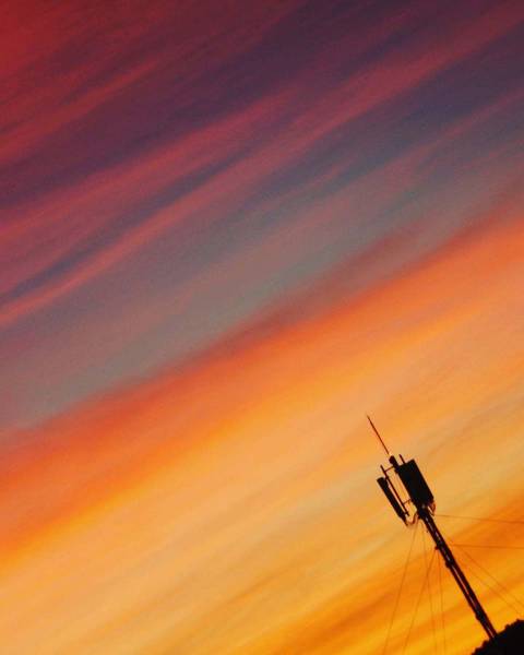 fotografia Sunrise  na quarentena em Brasilia'