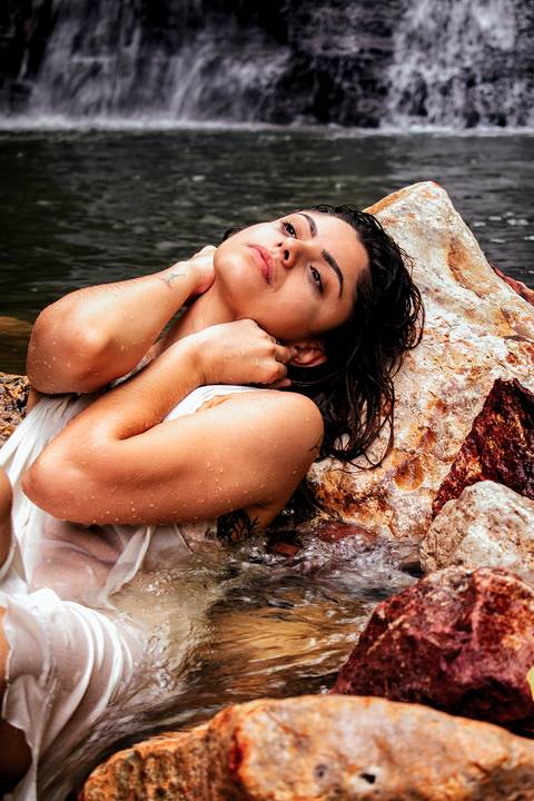 Ensaios fotografico realizado na Cascata Do Crato ce'