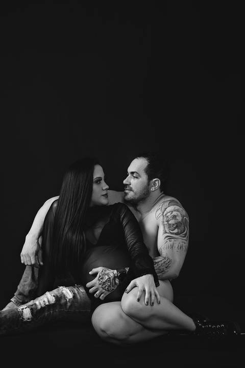 Ensaio gestante em estudio de lingerie em juazeiro do norte'