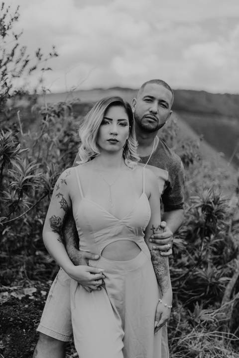 Ensaio casal da Debora e do Rafael no parque estadual serra do rola moça | Pin Fotografia -'