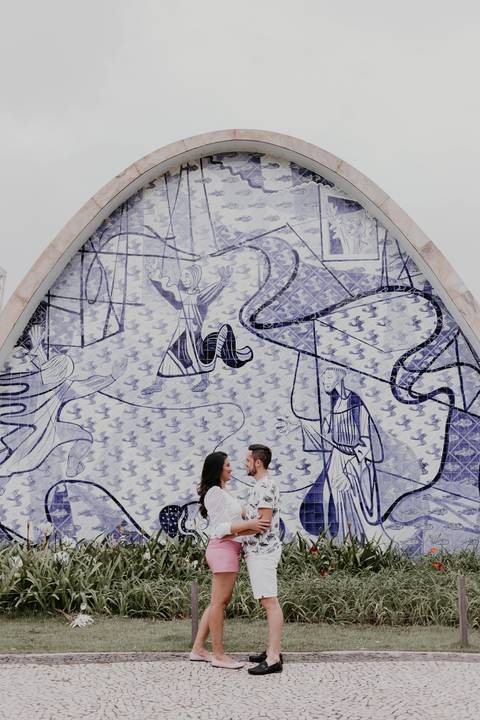 Ensaio casal na Igreja da Pampulha - Pin Fotografia '