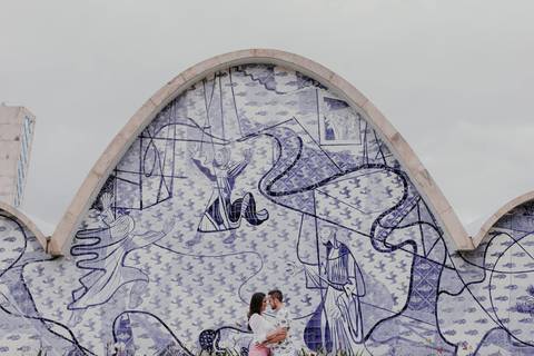 Ensaio casal na Igreja da Pampulha - Pin Fotografia '
