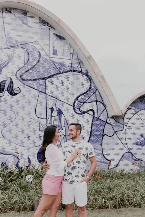 Ensaio casal na Igreja da Pampulha - Pin Fotografia '