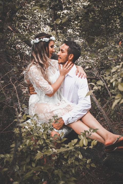 pre wedding ar livre'