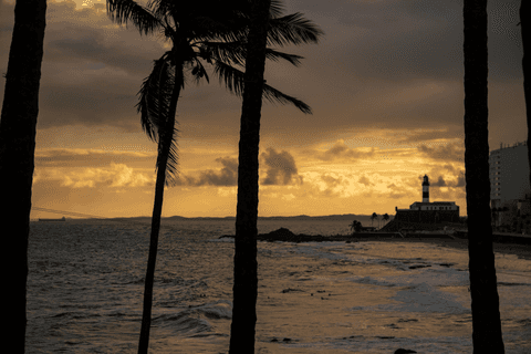 Céu Dourado na Barra'