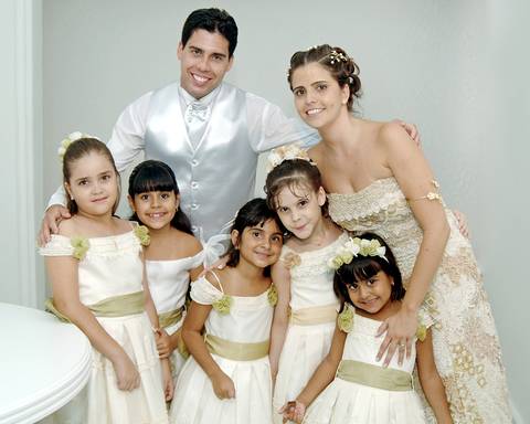 Imagem colorida - casamento de Catarina e Cabral - out 2006'