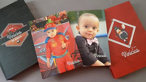 Álbuns e estojos Infantis'