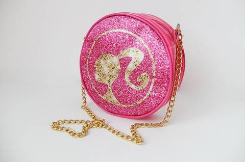 bolsa rosa da Barbie'