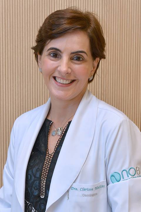 Dra Clarissa Mathias - oncologista NOB - Salvador, Brasil'