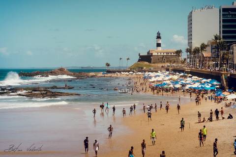 Praia Farol da Barra, Salvador Bahia'