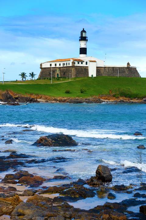 Praia Farol da Barra, Salvador Bahia'