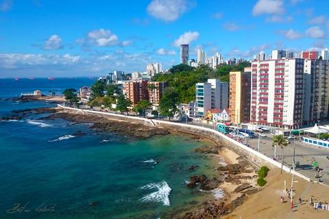  Vista do alto do Farol da Barra, Salvador Bahia'