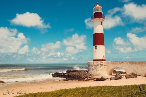 Praia do Farol de Itapoan, Salvador Bahia'