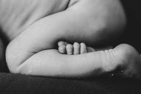 Fotografia de recém nascido (newborn) em Taubaté'