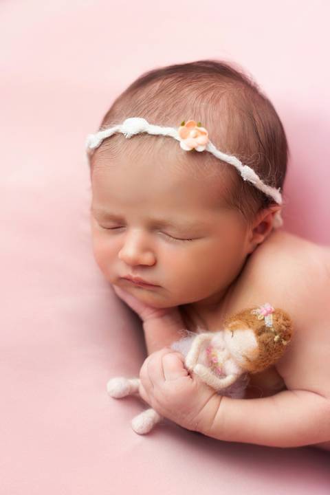 Fotografia de recém nascido (newborn) em Taubaté'