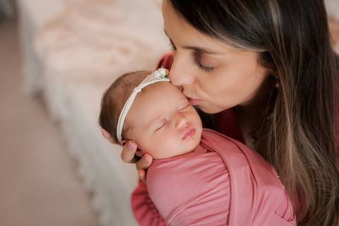 Fotografia de recém nascido (newborn) em Taubaté'