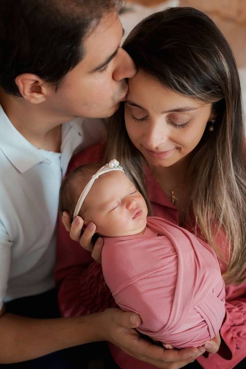 Fotografia de recém nascido (newborn) em Taubaté'