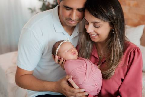 Fotografia de recém nascido (newborn) em Taubaté'