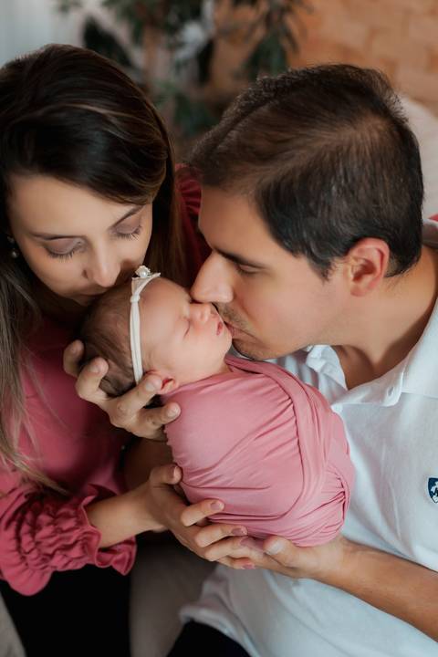 Fotografia de recém nascido (newborn) em Taubaté'