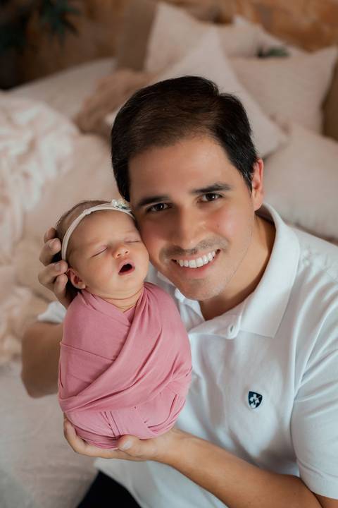 Fotografia de recém nascido (newborn) em Taubaté'