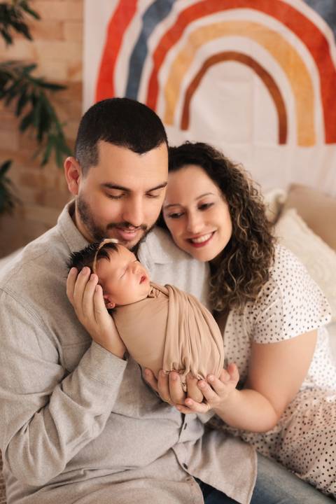 Fotografia de recém nascido (newborn) em Taubaté'