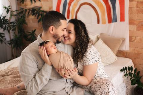 Fotografia de recém nascido (newborn) em Taubaté'