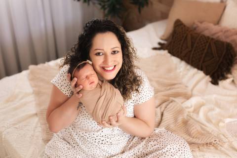 Fotografia de recém nascido (newborn) em Taubaté'