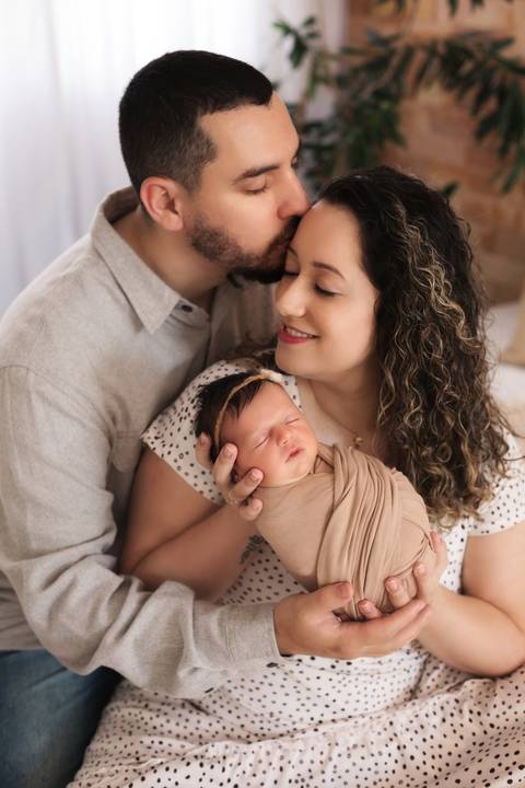 Fotografia de recém nascido (newborn) em Taubaté'