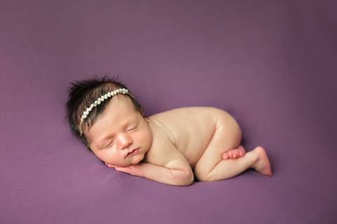 Fotografia de recém nascido (newborn) em Taubaté'