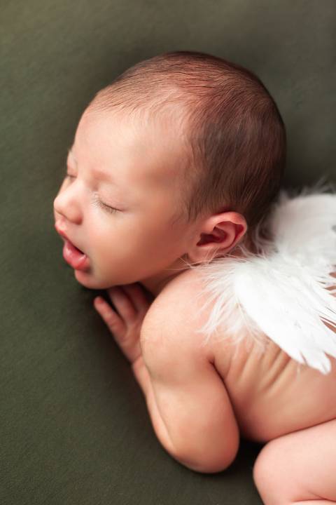 Fotografia de recém nascido (newborn) em Taubaté'