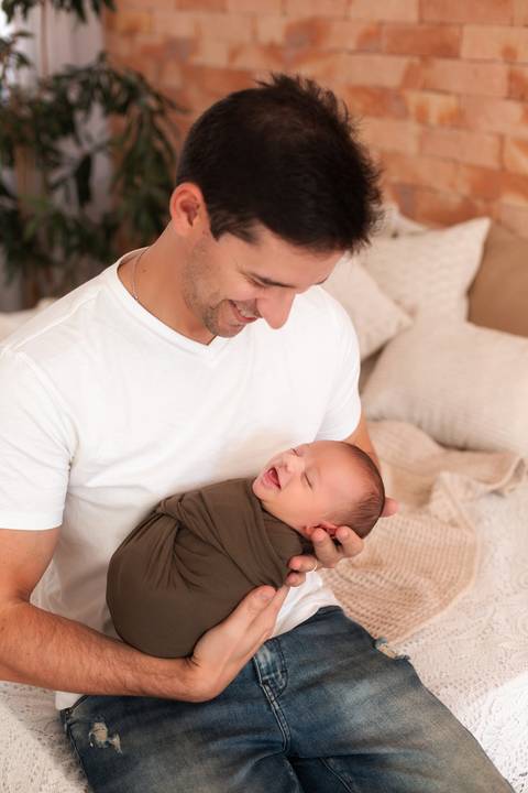 Fotografia de recém nascido (newborn) em Taubaté'