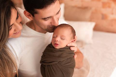 Fotografia de recém nascido (newborn) em Taubaté'
