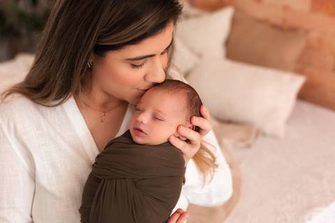 Fotografia de recém nascido (newborn) em Taubaté'