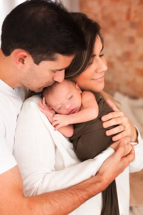 Fotografia de recém nascido (newborn) em Taubaté'
