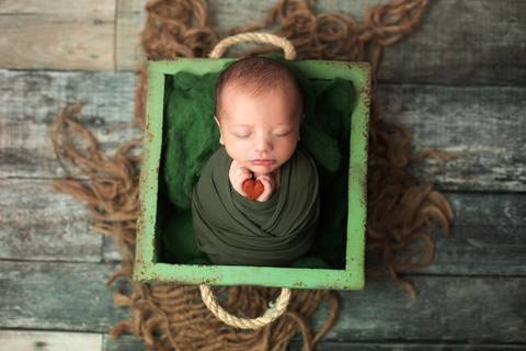 Fotografia de recém nascido (newborn) em Taubaté'