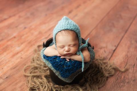 Fotografia de recém nascido (newborn) em Taubaté'