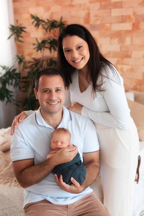 Fotografia de recém nascido (newborn) em Taubaté'
