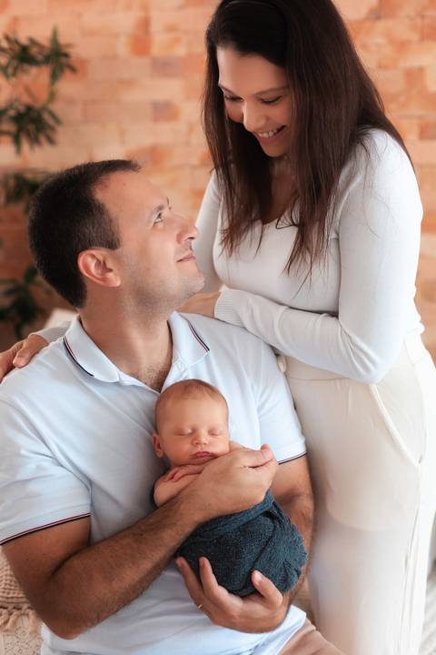 Fotografia de recém nascido (newborn) em Taubaté'