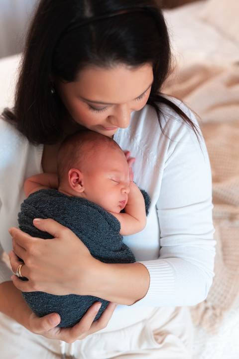 Fotografia de recém nascido (newborn) em Taubaté'