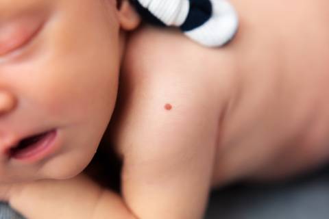 Fotografia de recém nascido (newborn) em Taubaté'