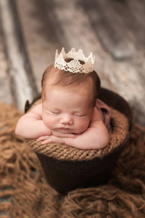Fotografia de recém nascido (newborn) em Taubaté'