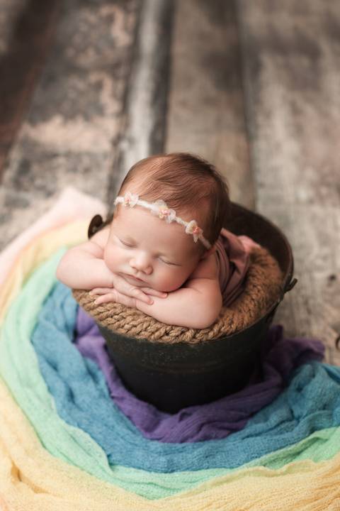 Fotografia de recém nascido (newborn) em Taubaté'