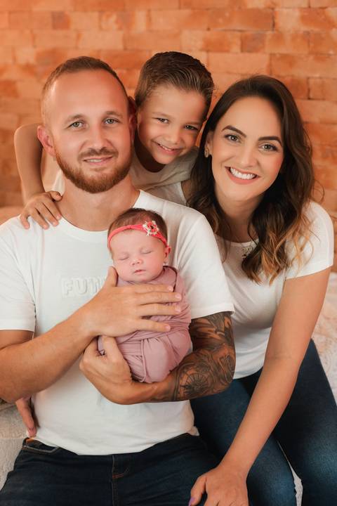 Fotografia de recém nascido (newborn) em Taubaté'