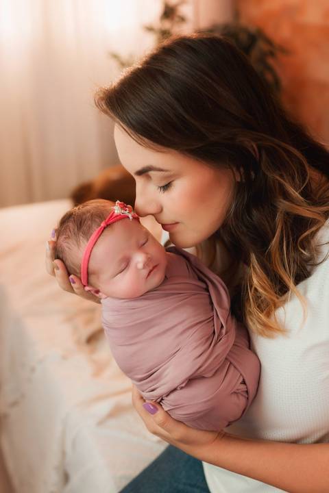 Fotografia de recém nascido (newborn) em Taubaté'