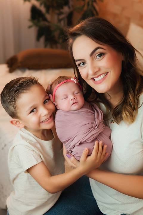 Fotografia de recém nascido (newborn) em Taubaté'
